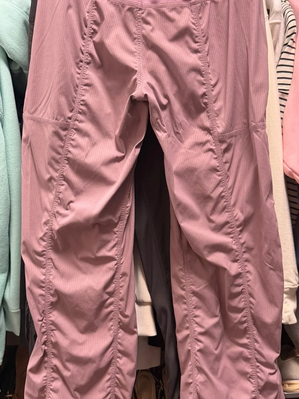 lululemon athletica Straight Leg Pants in Dusty Rose